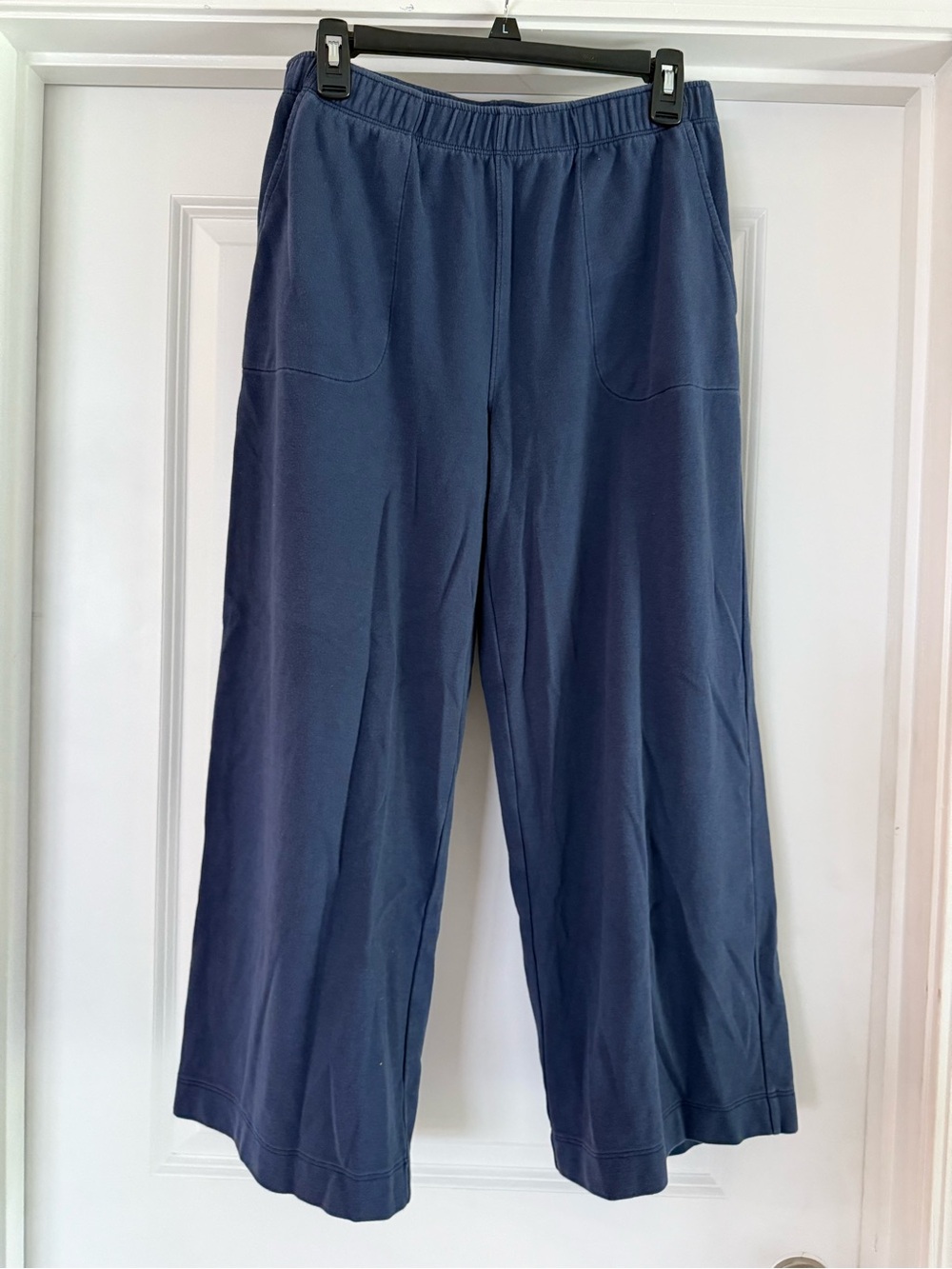 Lake Pajamas Navy Wide Leg Pants Size Medium